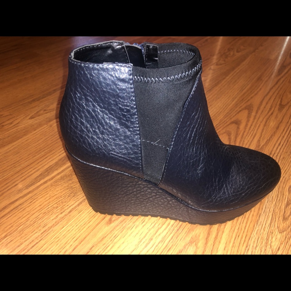 Wedge Platform Boots
